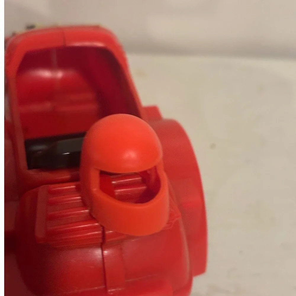 Tyco Incredible Crash Dummies Motorcycle with Sidecar Red Vintage Toy Good 1991